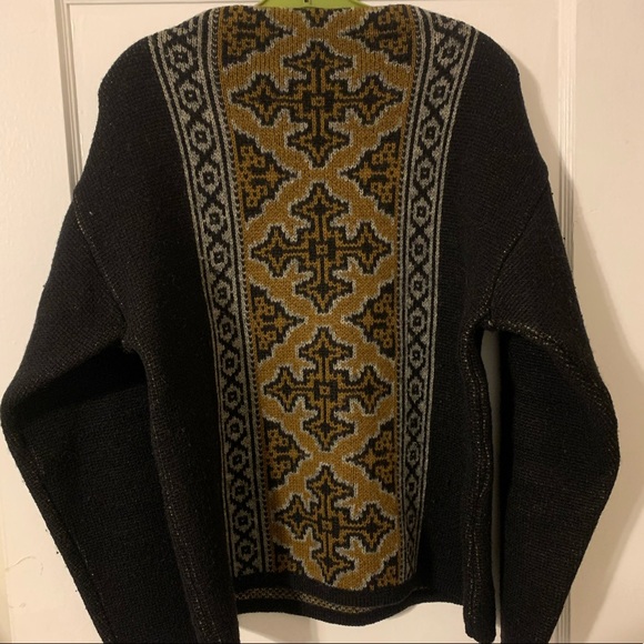 Vintage Janus Of Norway Pattern Crewneck Sweater L - Picture 6 of 6